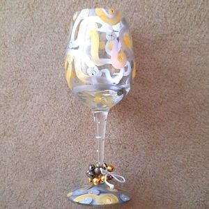 Lolita "Jingle Bells" Wine Glass